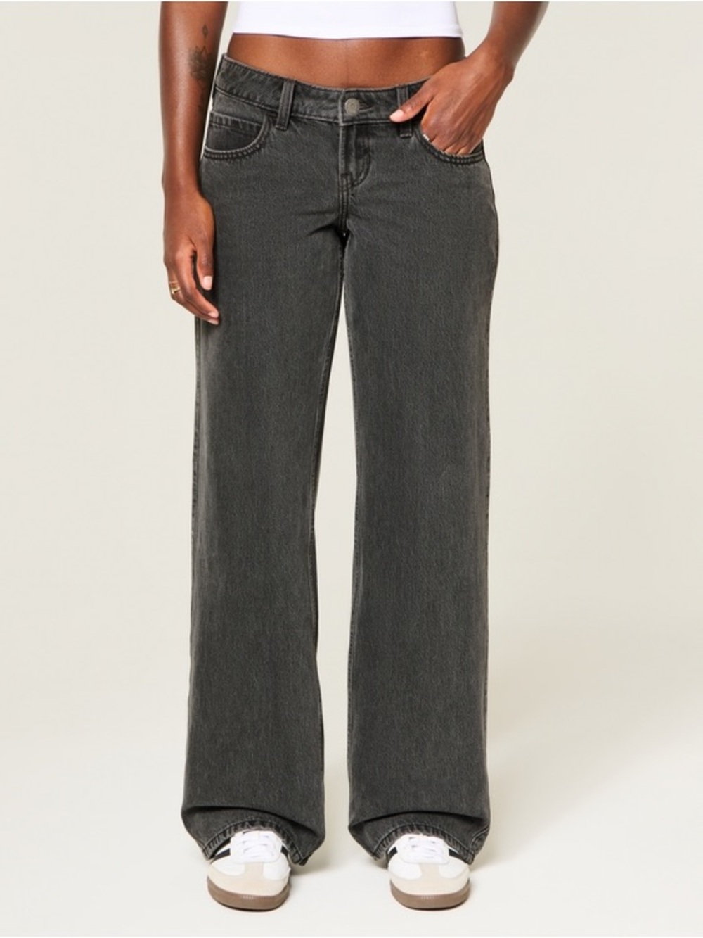Hollister low-rise baggy jeans